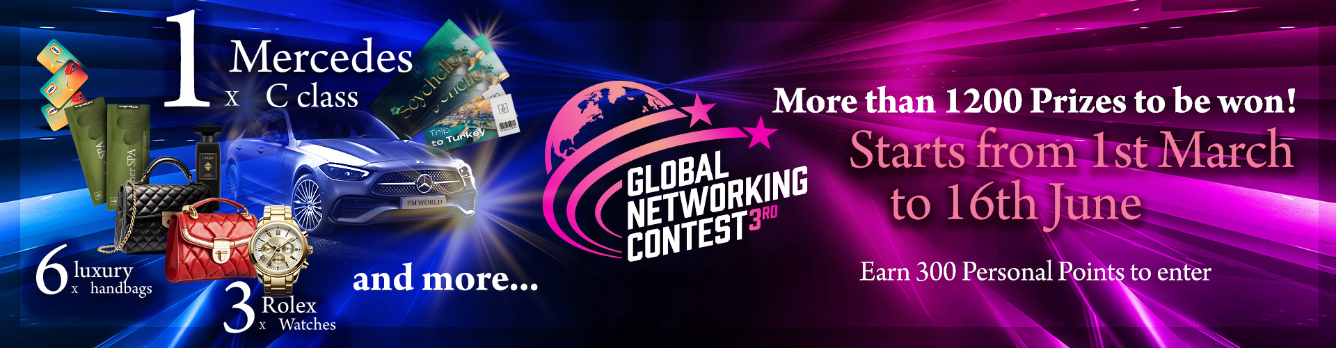 Global Networking Contest 3rd